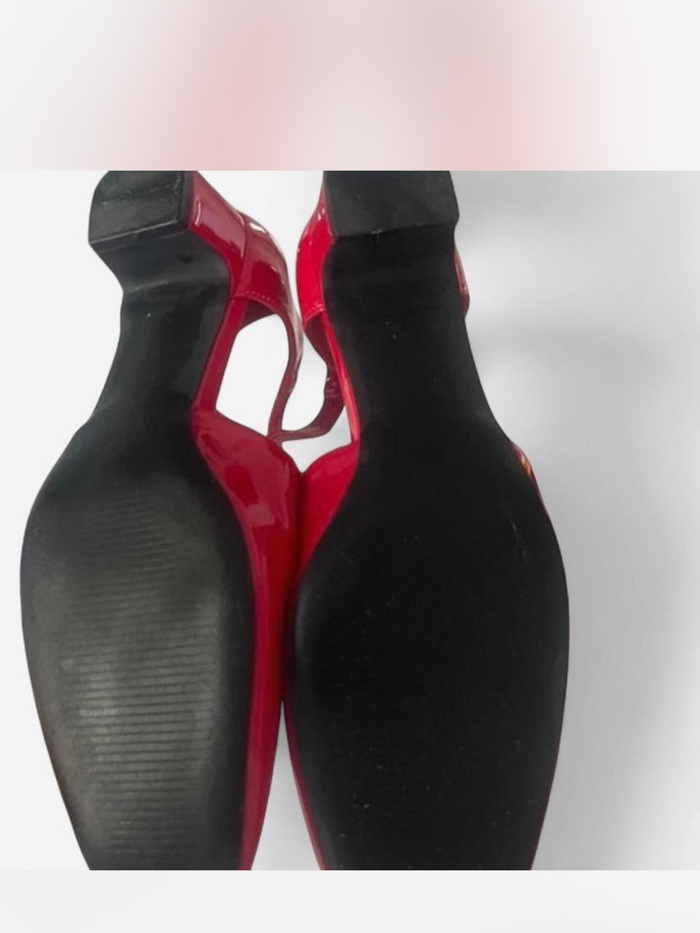 Contigo Red Square-Toe Mary Jane Heels - Women - Picture 5 of 5